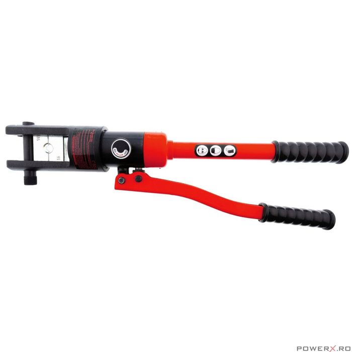 Cleste sertizat hidraulic 18 tone, 10 - 300 mm2, Silver