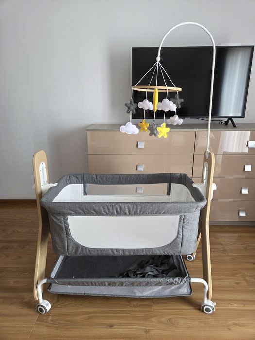 Vând patut nou nascut, co-slepper