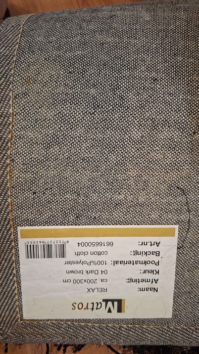Vand covor fir lung 200/300 negru cu auriu