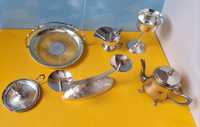 Lot obiecte argintate/electroplacate