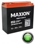 Baterie Maxion AGM 20Ah 6-DZM-20 12V Negru