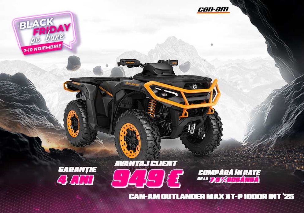 ATV Can-Am Outlander MAX XT-P 1000R INT '25