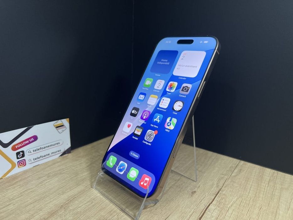 Iphone 16 Pro Max 256Gb Desert Titanium 3 ani garanție, Telefoane Mure
