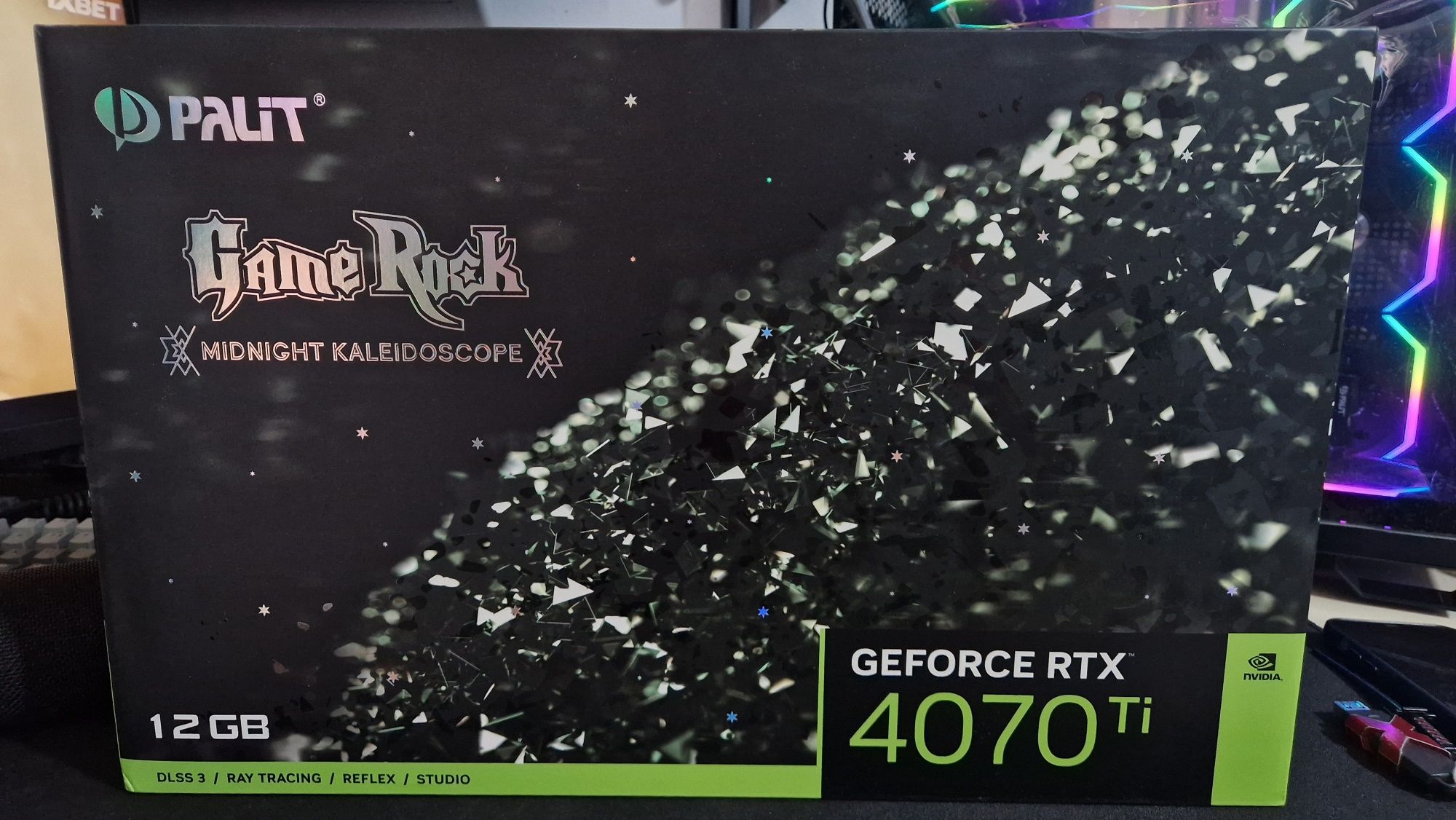 RTX 4070TI 12GB PALIT GameRock  Kaleidoscope