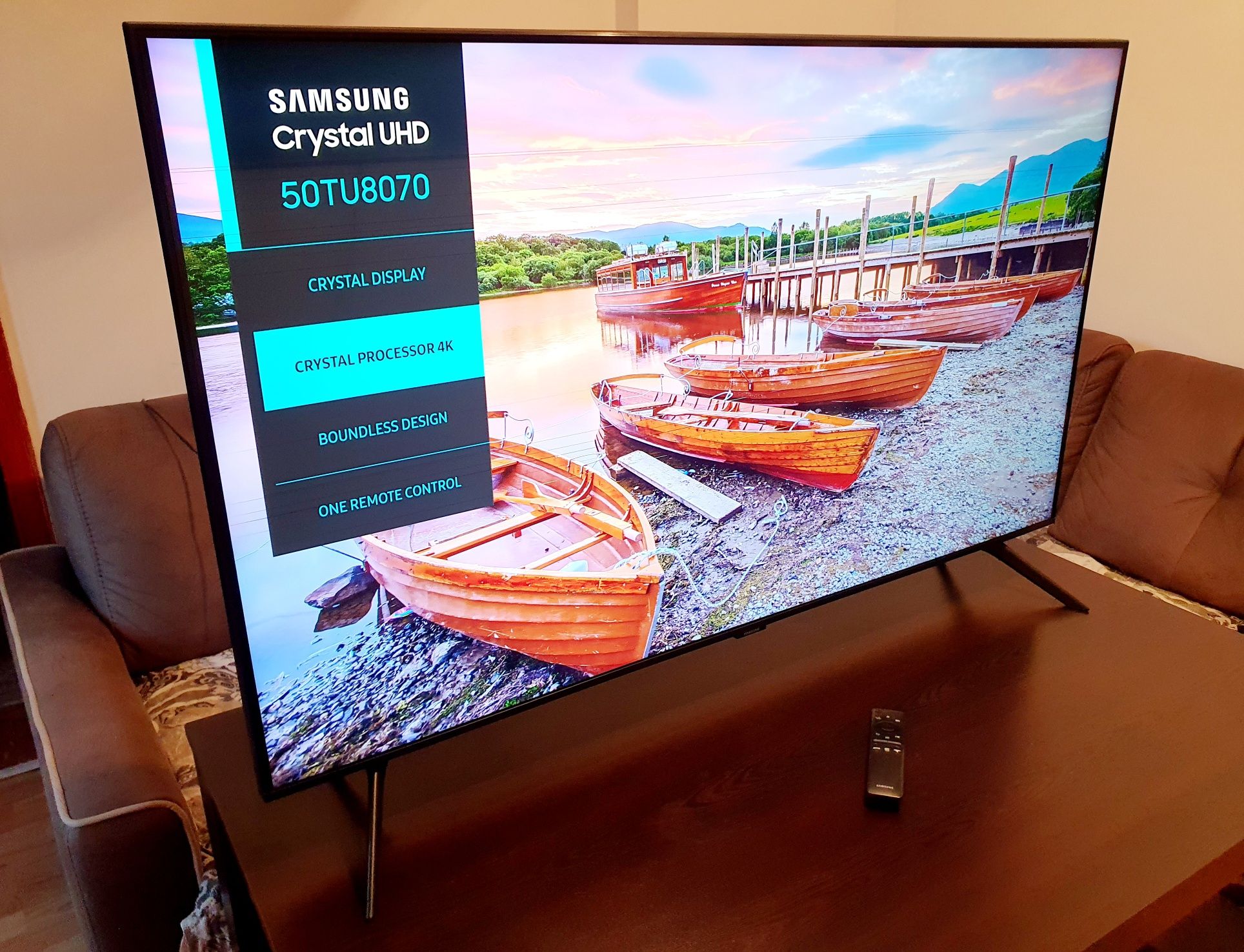 Телевизор -  Samsung 50 ИНЧА - Smart - 4K - Ultra -  HD -  LED !