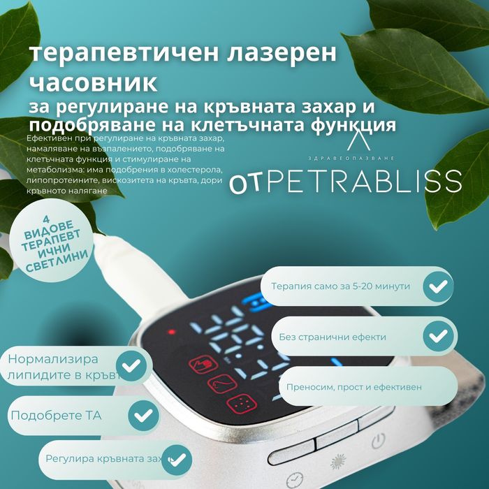 Терапевтичен Лазерен Часовник