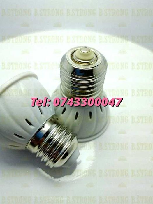 Nou Bec Dulie E27 Led Accelerare Crestere Plante 80 Led 6w 220v