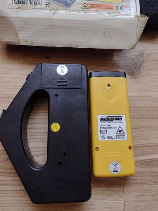 Лазерна ролетка MANNESMANN комплект