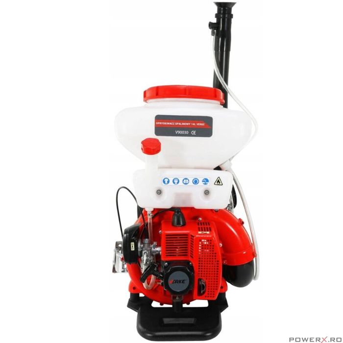 Atomizor, pulverizator pe benzina, motor in 2 timpi 2,9 CP, capacitate