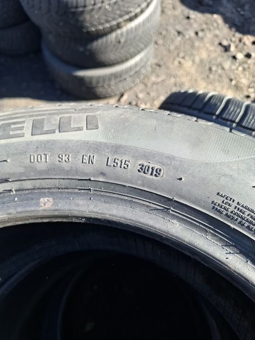 Vand set 4 anvelope 225 55 17 pireli de vara ranflet bune