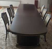 Продам гостиный стол со стульями