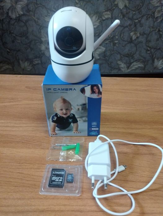 Ip камера с коробкой новый с флешкой