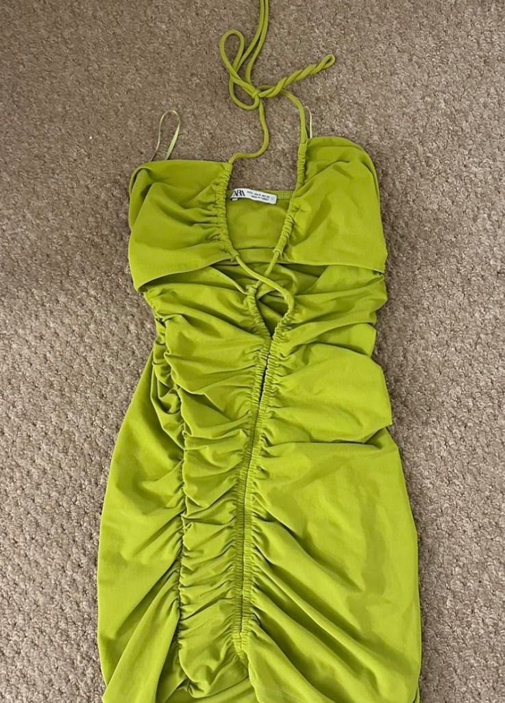 Секси къса лятна рокля ZARA