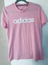 Розова тениска Adidas