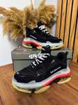 40-43 Balenciaga Triple S Black Orange