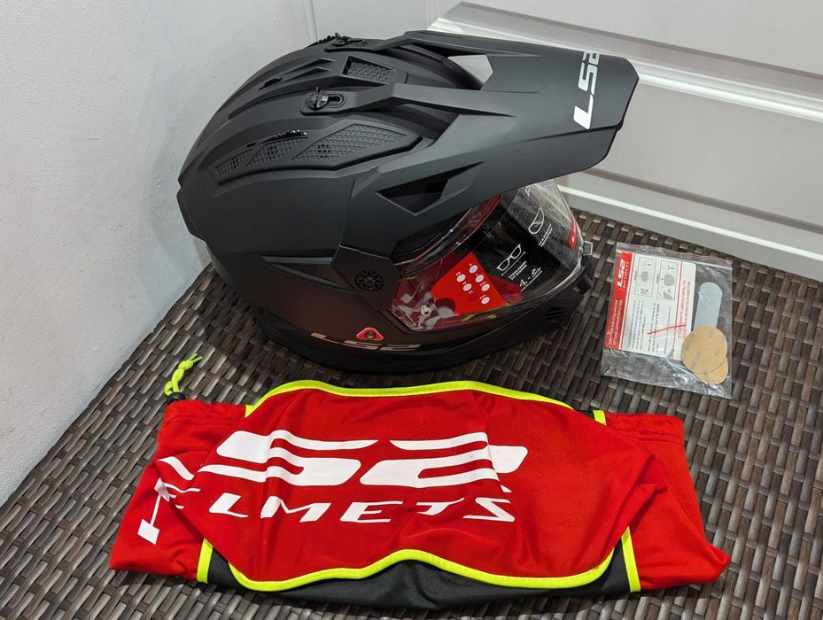 Casca moto LS2 Pioneer II, marime XL - Dualsport, Cross