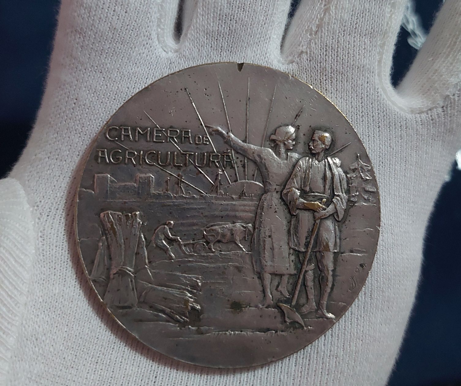 Medalia / Placheta Camera de Agricultura 1926