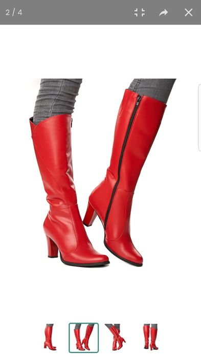 Cizme dama din piele naturala