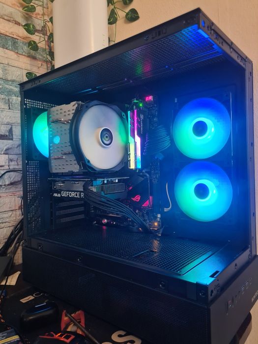Геймърски компютър Ryzen 5 5600x,16GB Ram,RTX3050