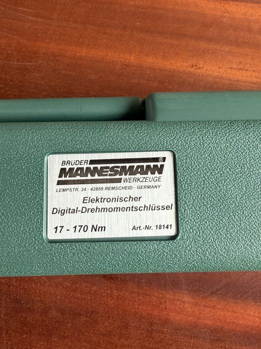 Bruder Manessmann cheie dinamometrica electronica/electrica