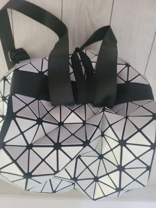 Rucsac argintiu Zafia marime medie