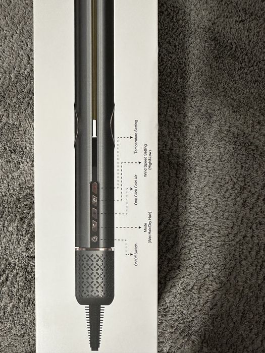 Airflow Hairstraightner Сешоар/преса с топъл въздух