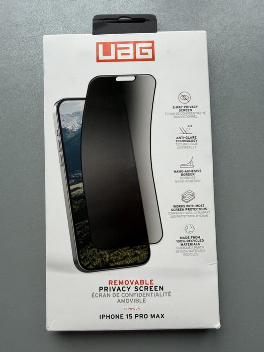 Huasa UAG si folie sticla refolosibila UAG