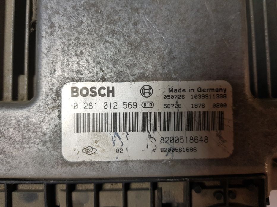 ECU calculator motor Suzuki Grand Vitara 1.9DDI 8200518648 EDC16C3