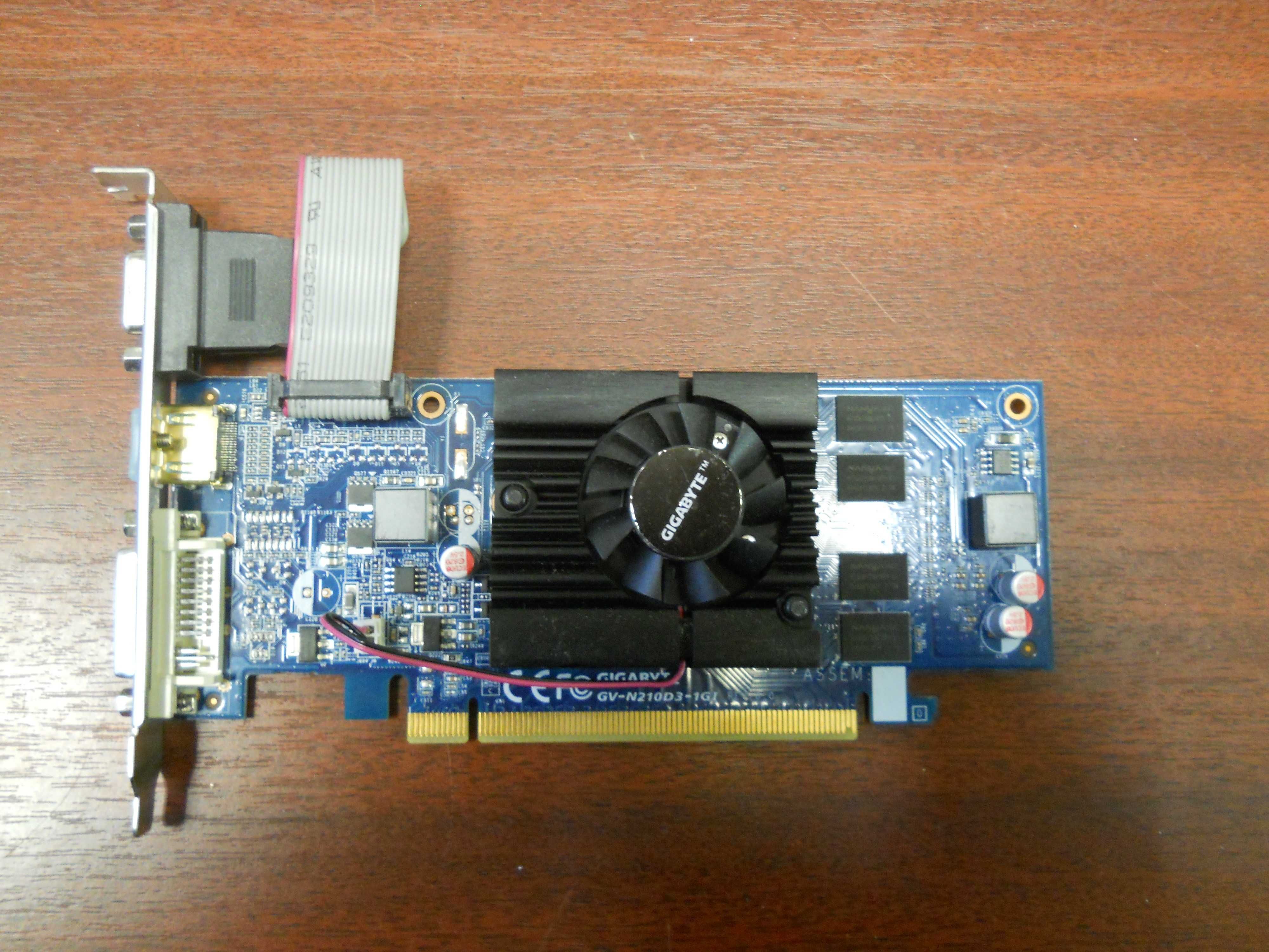 Placa video GIGABYTE GeForce 210 GV-N210D3-1GI, 1GB, GDDR3