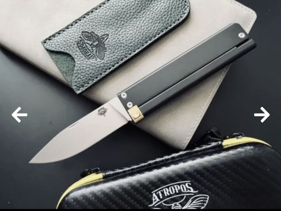 Сгъваем гравитационен нож Atropos Trapper Knife,два цвята