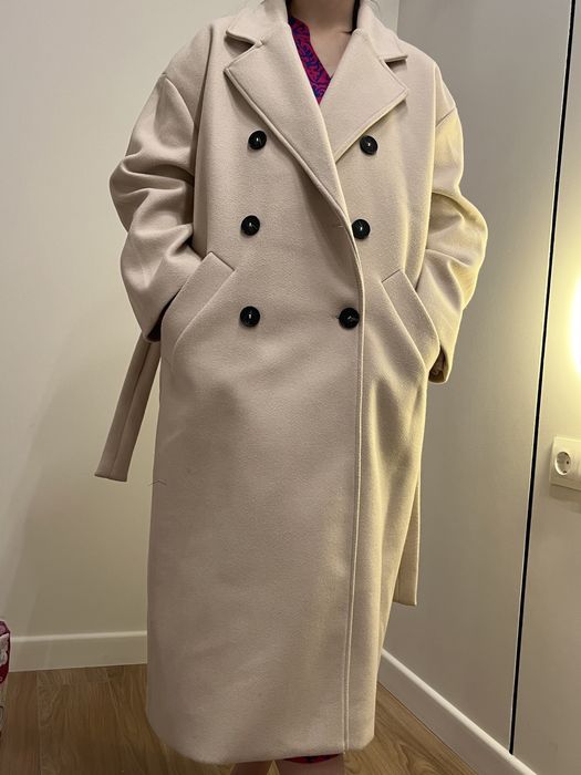 женское пальто оверсайз