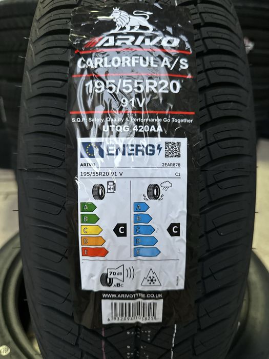 Нови Всесезонни Гуми Arivo 195/55R20 91V НОВ DOT БОРД 1955520