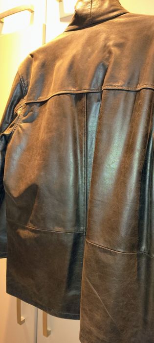 Мъжко кожено яке / полушуба