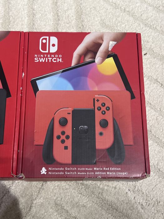 Nintendo Switch Oled si oled Mario red Edition
