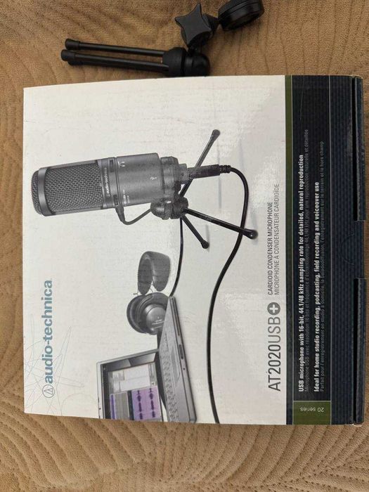 Микрофон Audio-Technica AT2020 USB PLUS оригинал