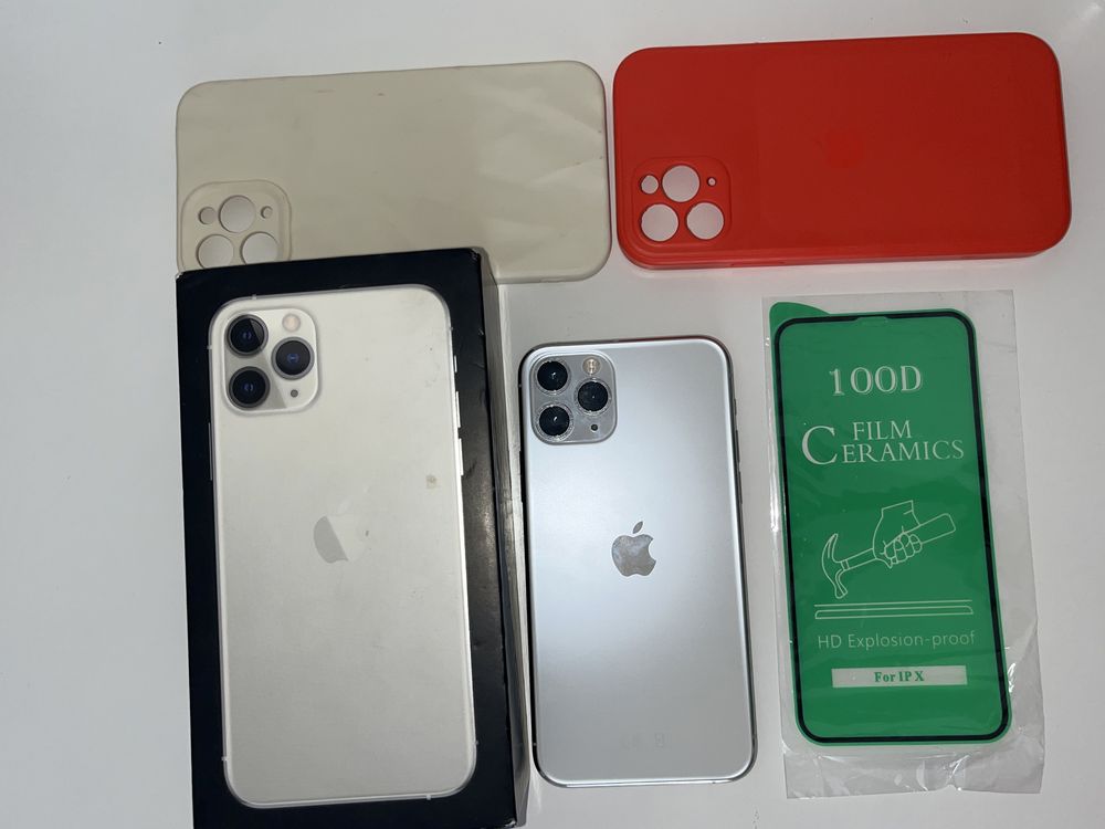 Iphone 11 pro, без царапин, 71% аккамулятор, 256гб памяти