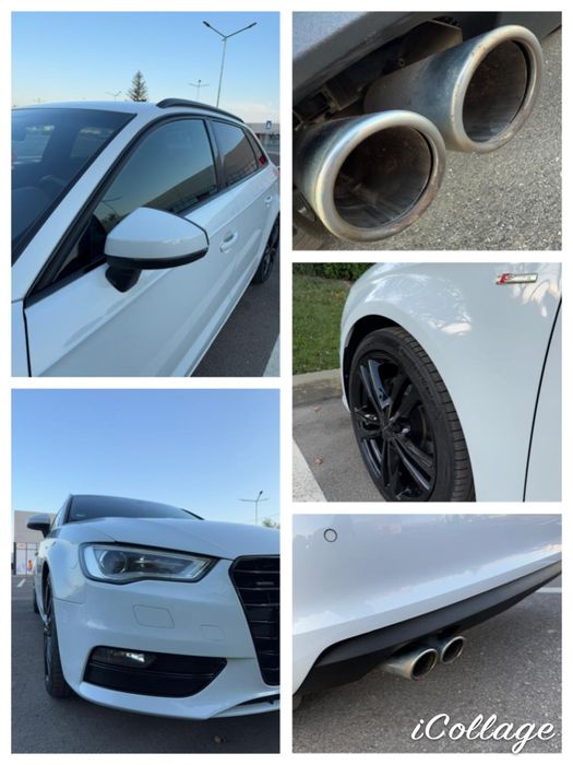 Audi A3 S-Line, 2014, 2.0 TDI, Automat, Quattro, Euro 6-fără Adblue