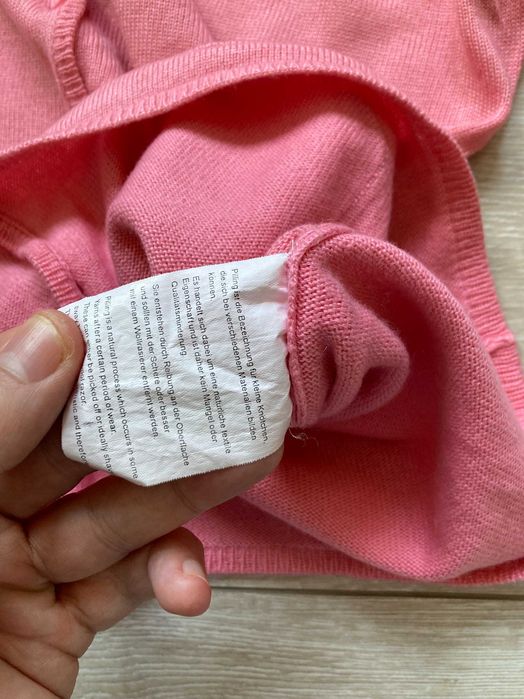 Vogue Cashmere Silk кашмир и коприна жилетка кашмирен пуловер S / M