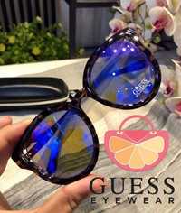 ПРОМО% GUESS – Дамски огледални слънчеви очила "BLACK BROWN & BLUE"