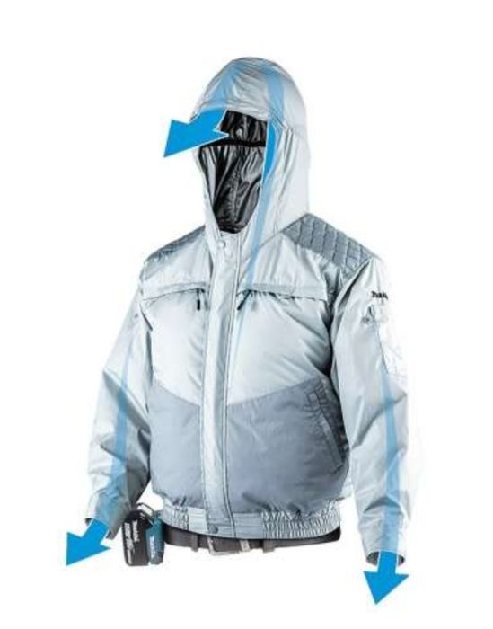 Вентилаторно яке Makita DFJ401Z размер 2XL