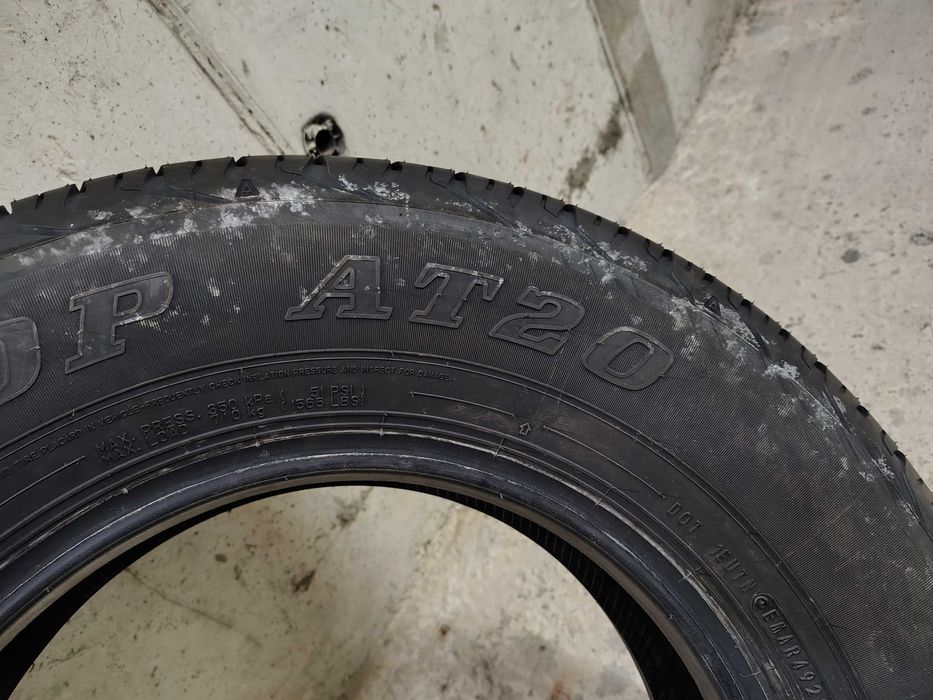 4бр.НОВИ всесезонни гуми DUNLOP 195 80 15 DOT23 цена за брой