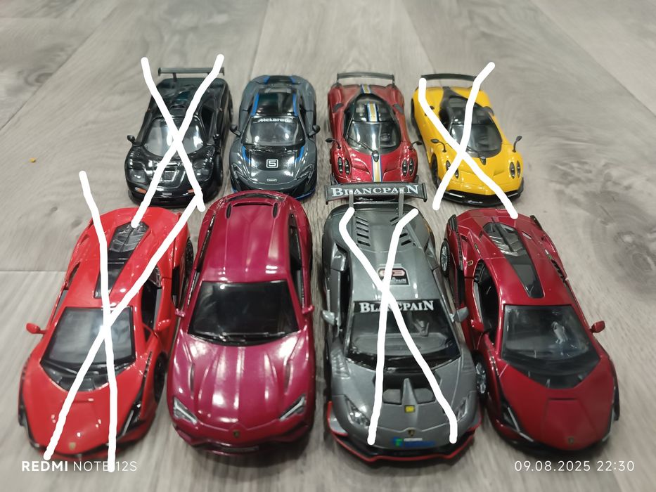 Продам масштабные модели машинок.