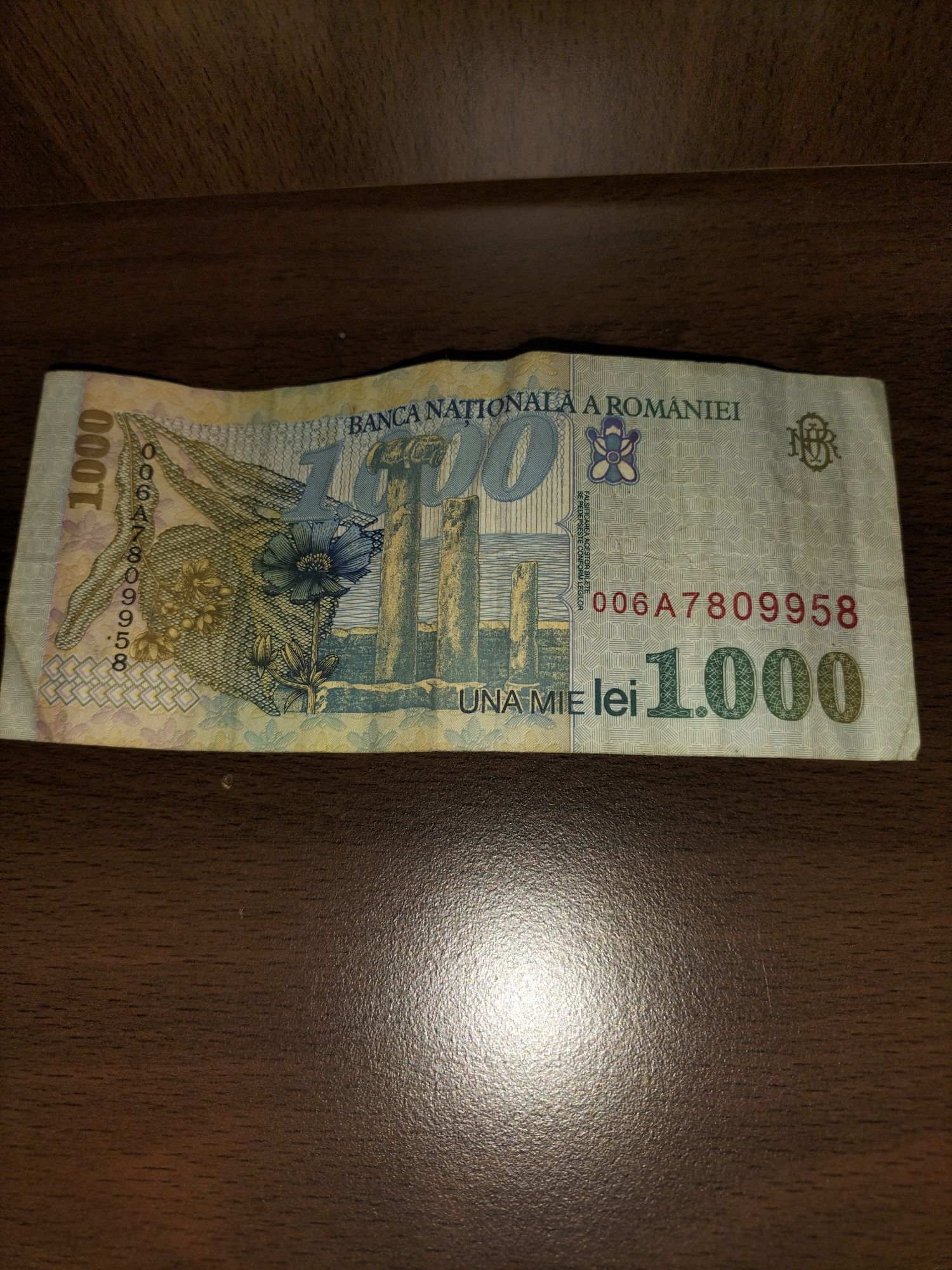 Bancnota 1000 lei 1998