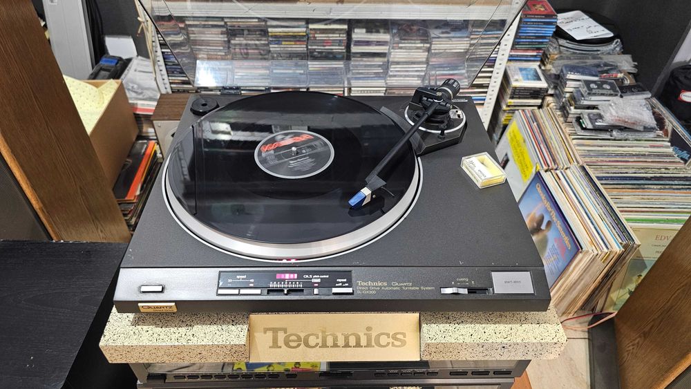 Pickup, picup Technics SL-QX300 Direct Drive Full Automatic test video