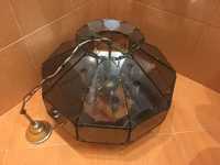 Лампи Gallis Gear Box / Полилей от ковано желязо и стъкло