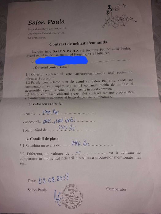 Rochie de Mireasa nou cu garanție.