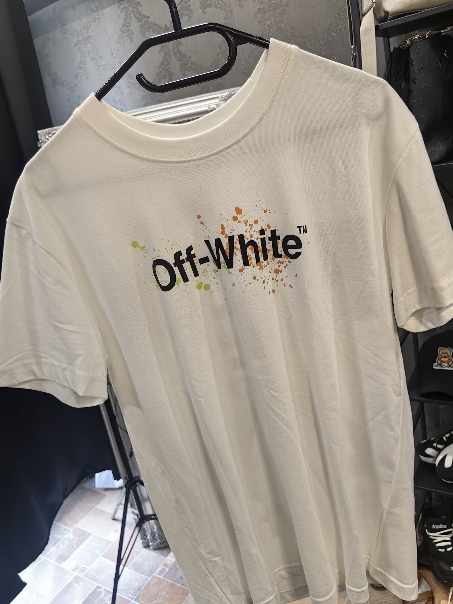 Off White  - летни мъжки и дамски тениски off white