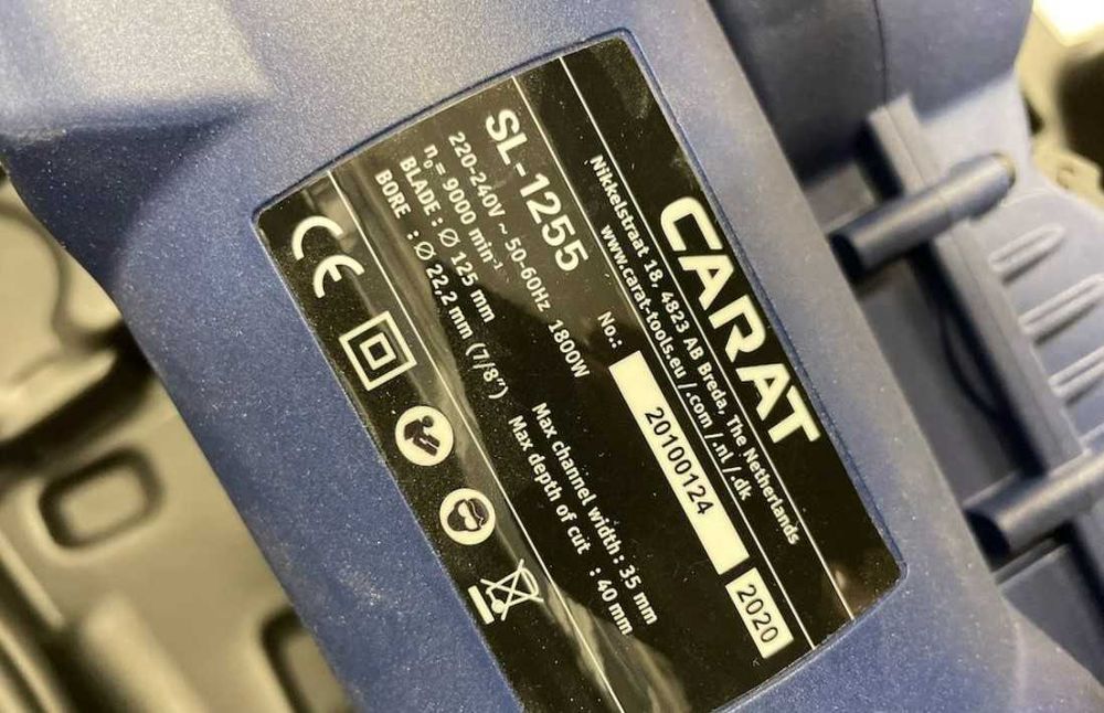 Masina de slituit beton CARAT SL 1255 NOUA!