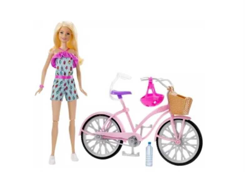 Set Barbie cu bicicleta
