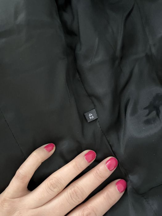 Vesta blana naturala neagra S-M (42 italian )